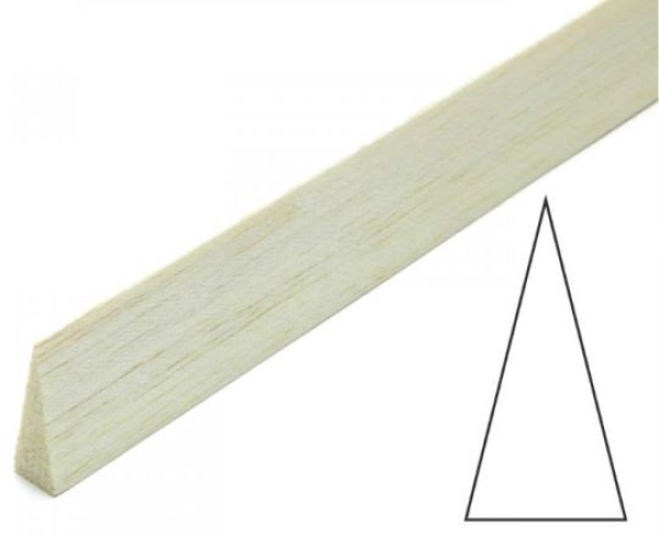 16077 Balsa-Endleiste symetrisch 8x50x1000 mm